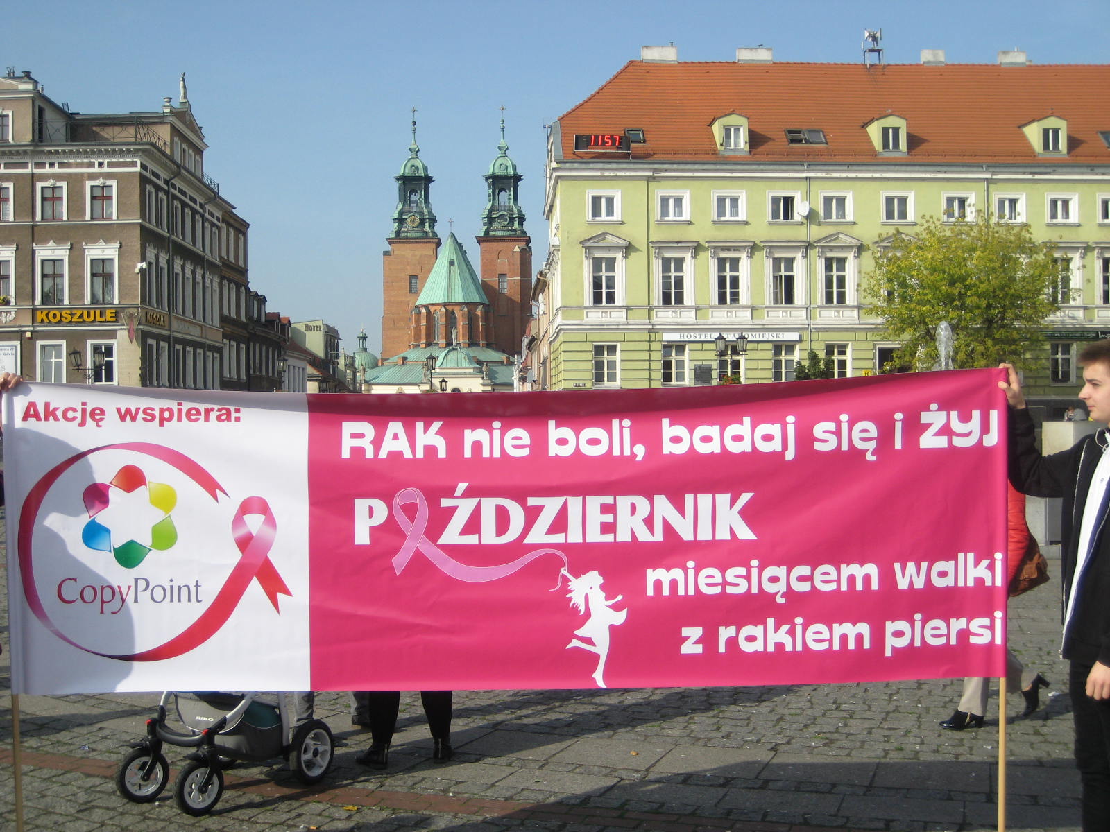 marsz amazonki gniezno rak piersi - Rafał Muniak