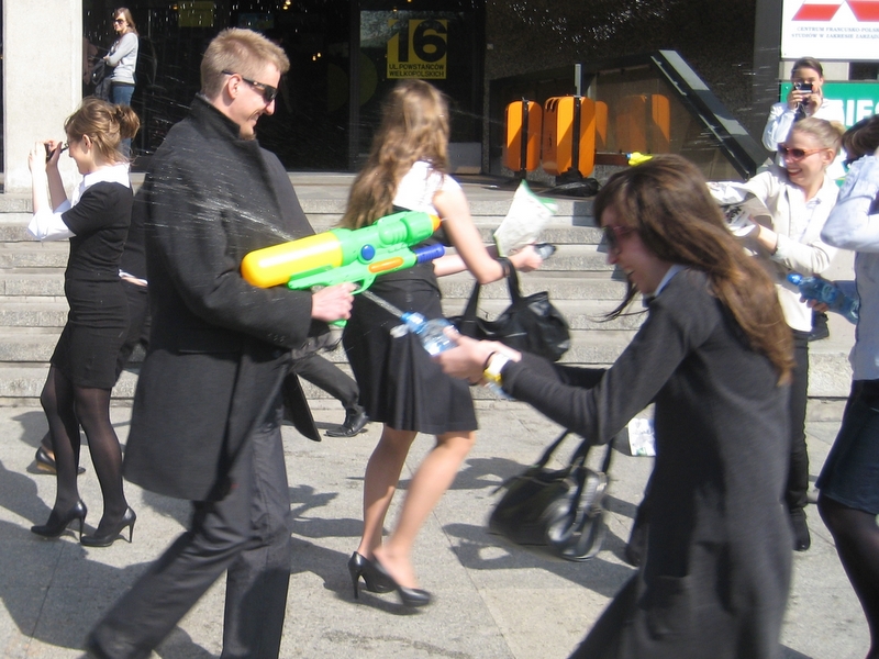 Bitwa wodna studentów UE - Jacek Butlewski