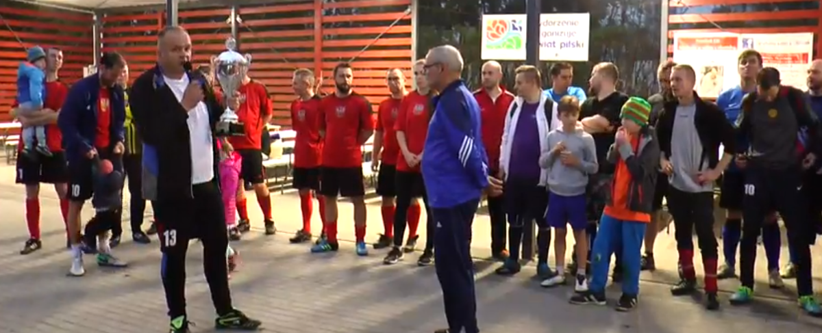 mecz powiat kontra mieszkańcy - Przemysław Stochaj