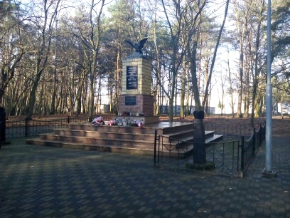 Znicz pamięci las miejski Konin