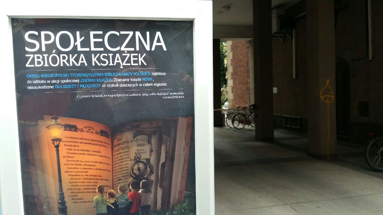 Społeczna zbiórka książek dla dzieci w szpitalach - Magdalena Konieczna