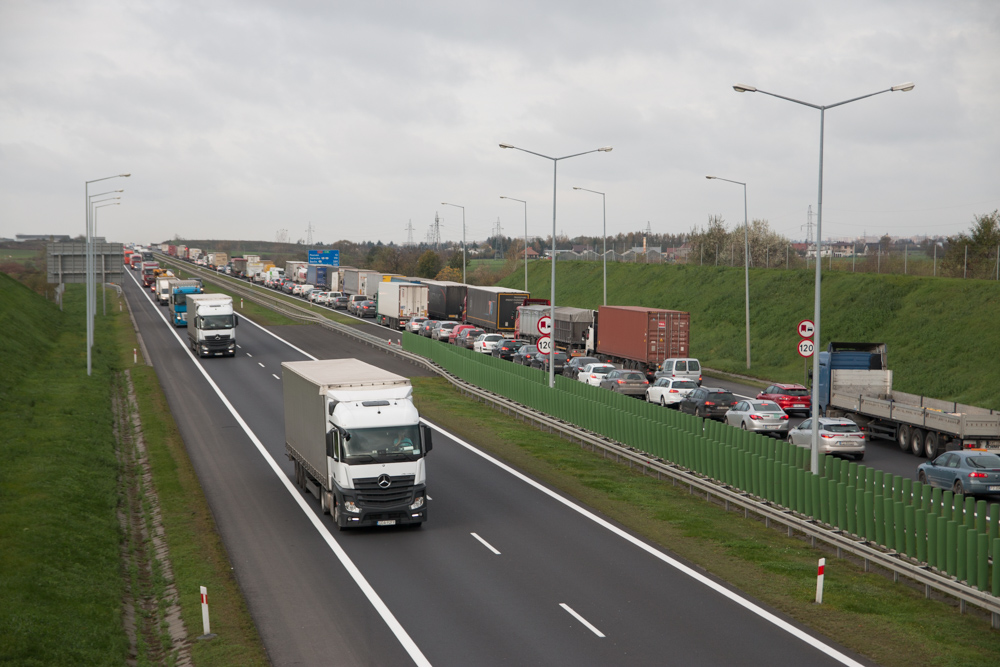 a2 wypadek korki - Karolina Rej