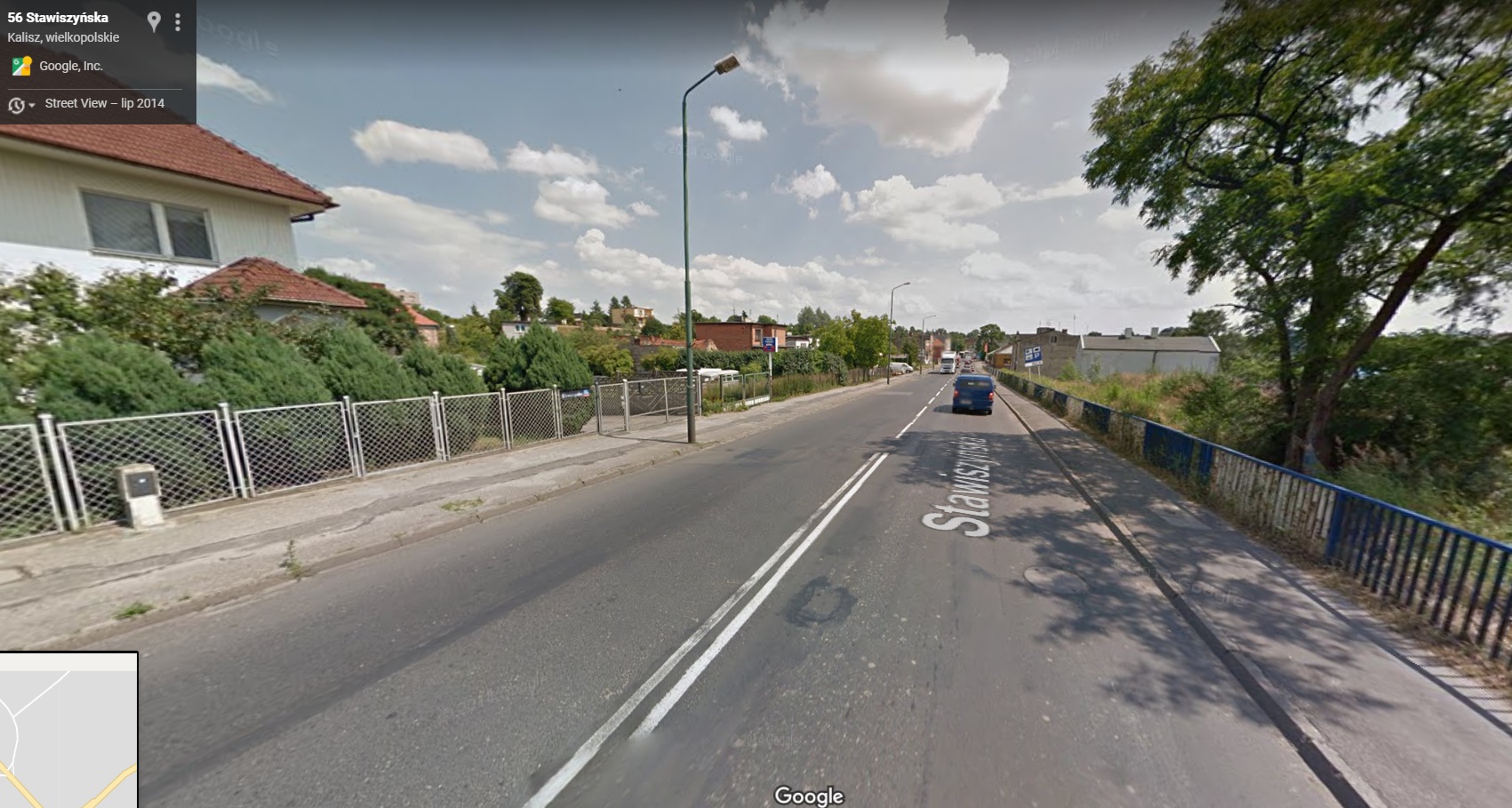 Kalisz Stawiszyńska - Google Street View