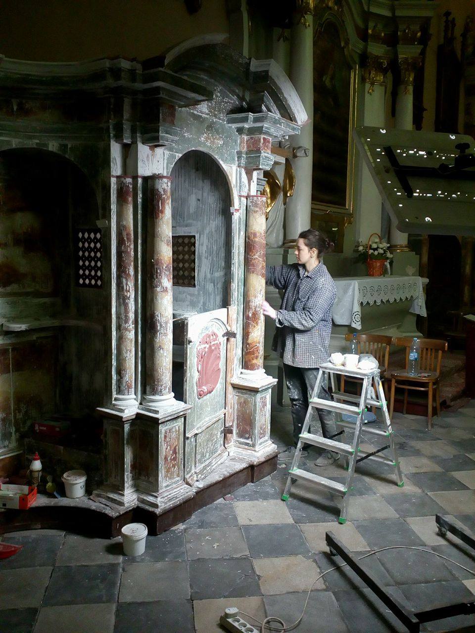 remont kościół franciszkanów kalisz - Danuta Synkiewicz