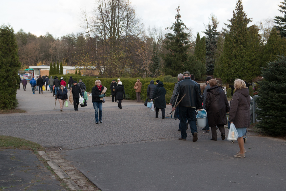 cmentarz 1 listopada wszystkich świętych zaduszki - Karolina Rej