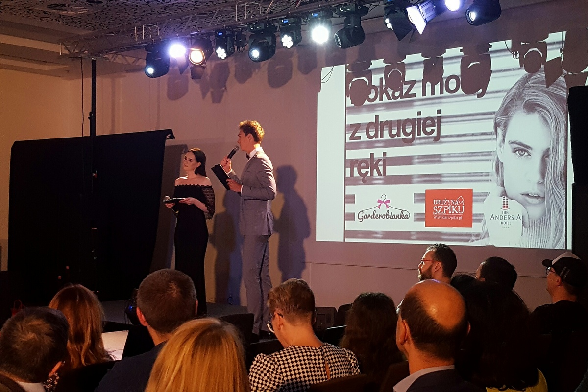 Pokaz mody z drugiej ręki - Michał Jędrkowiak