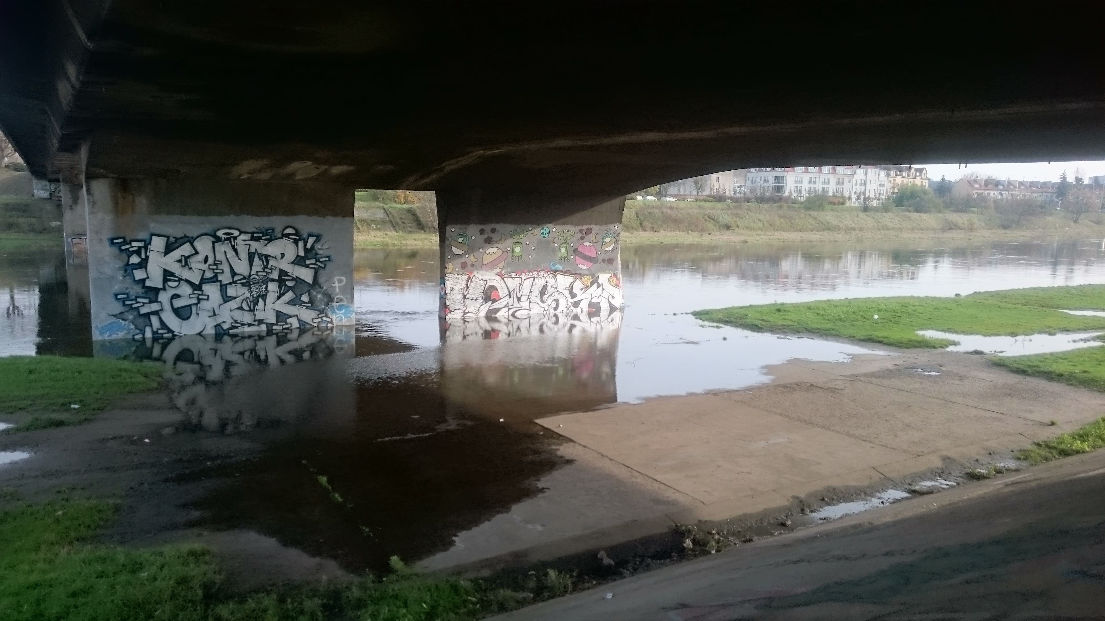 poziom wody Warta listopad 2017 - Wojciech Chmielewski