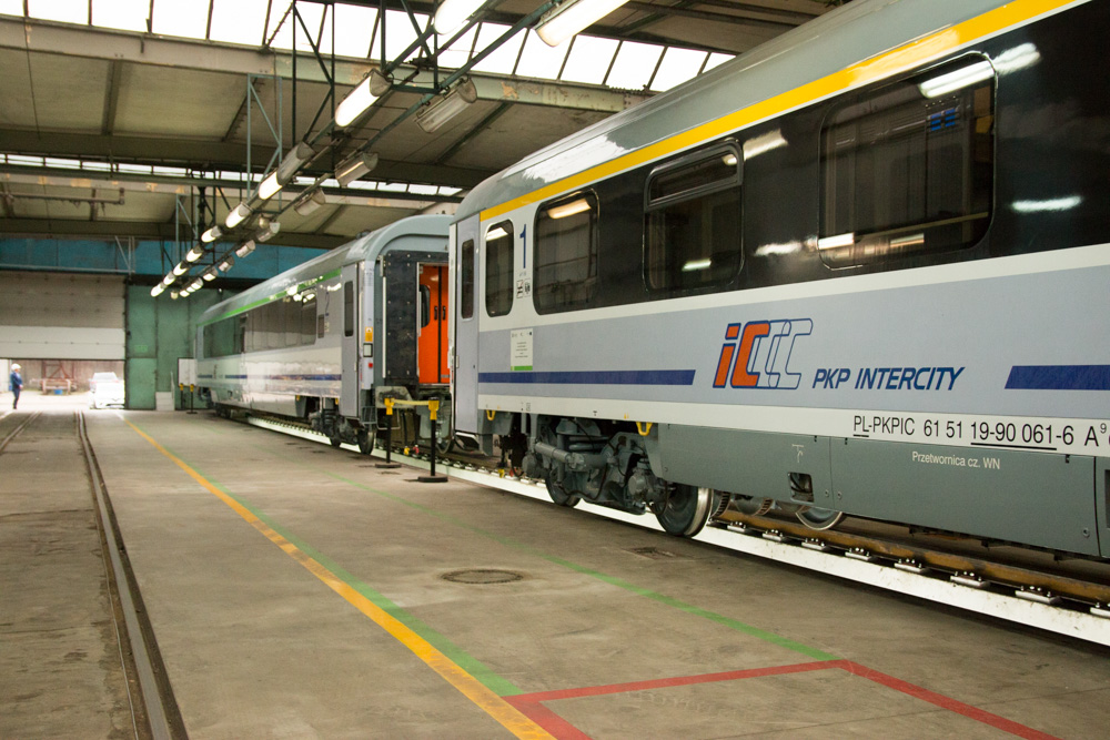 cegielski remont wagonów pkp intercity - Karolina Rej
