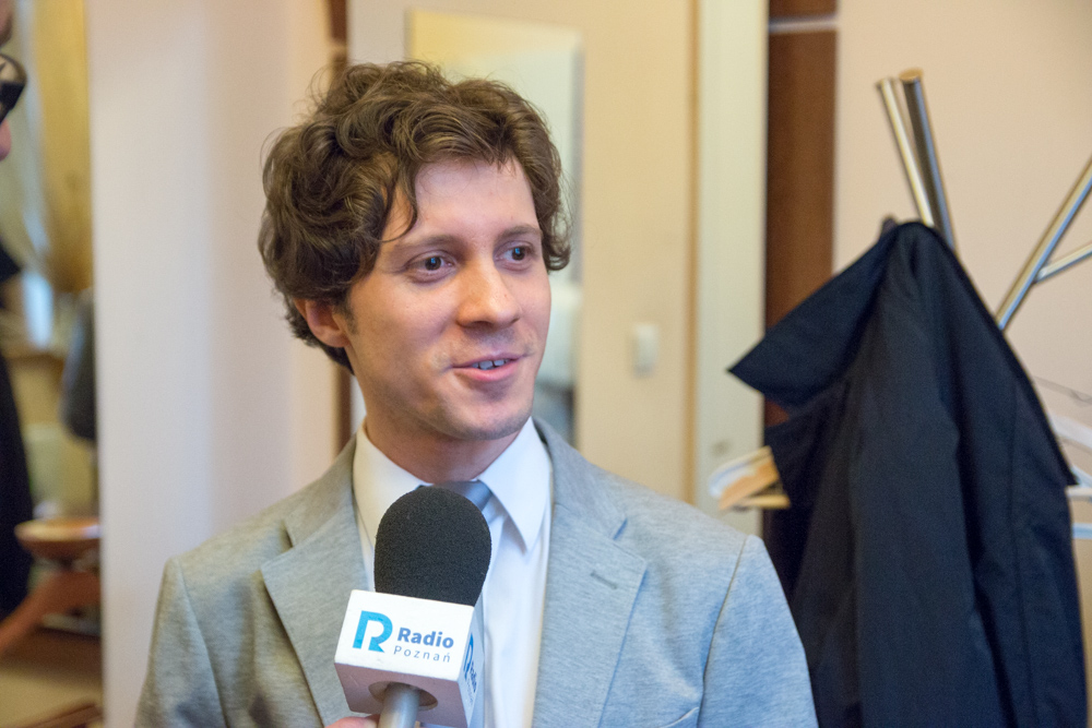 Rafał Blechacz próba generalna filharmonia poznańska - Tomasz Żmudziński