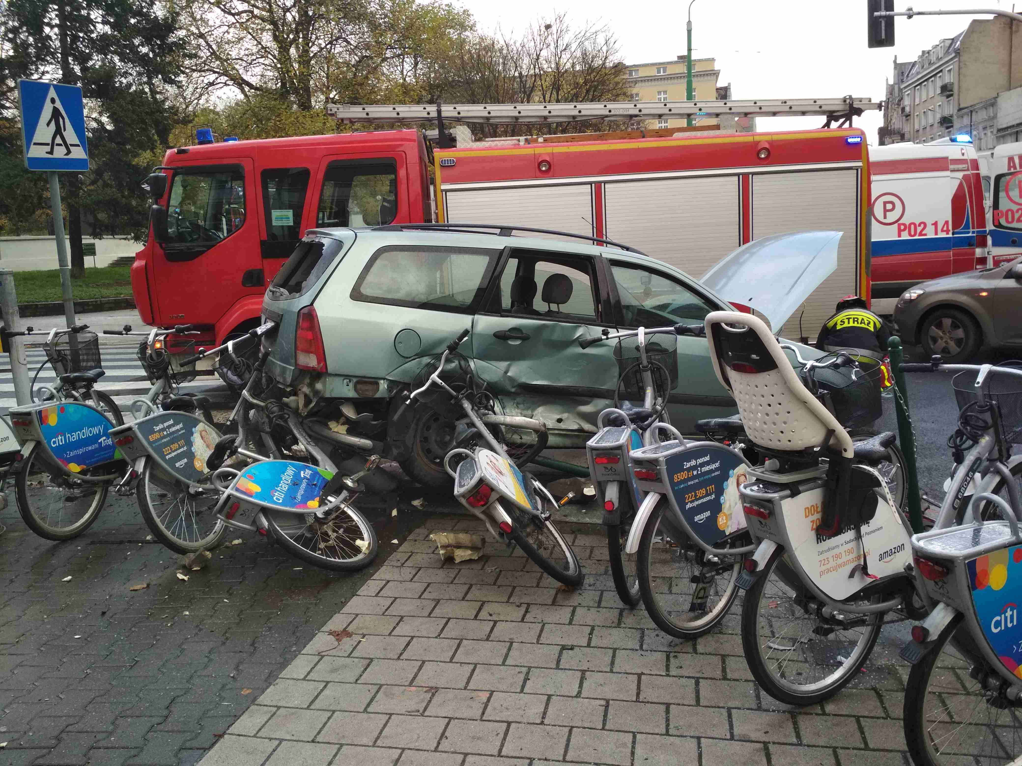 wypadek Berwińskiego Głogowska - Przemysław Zabawa