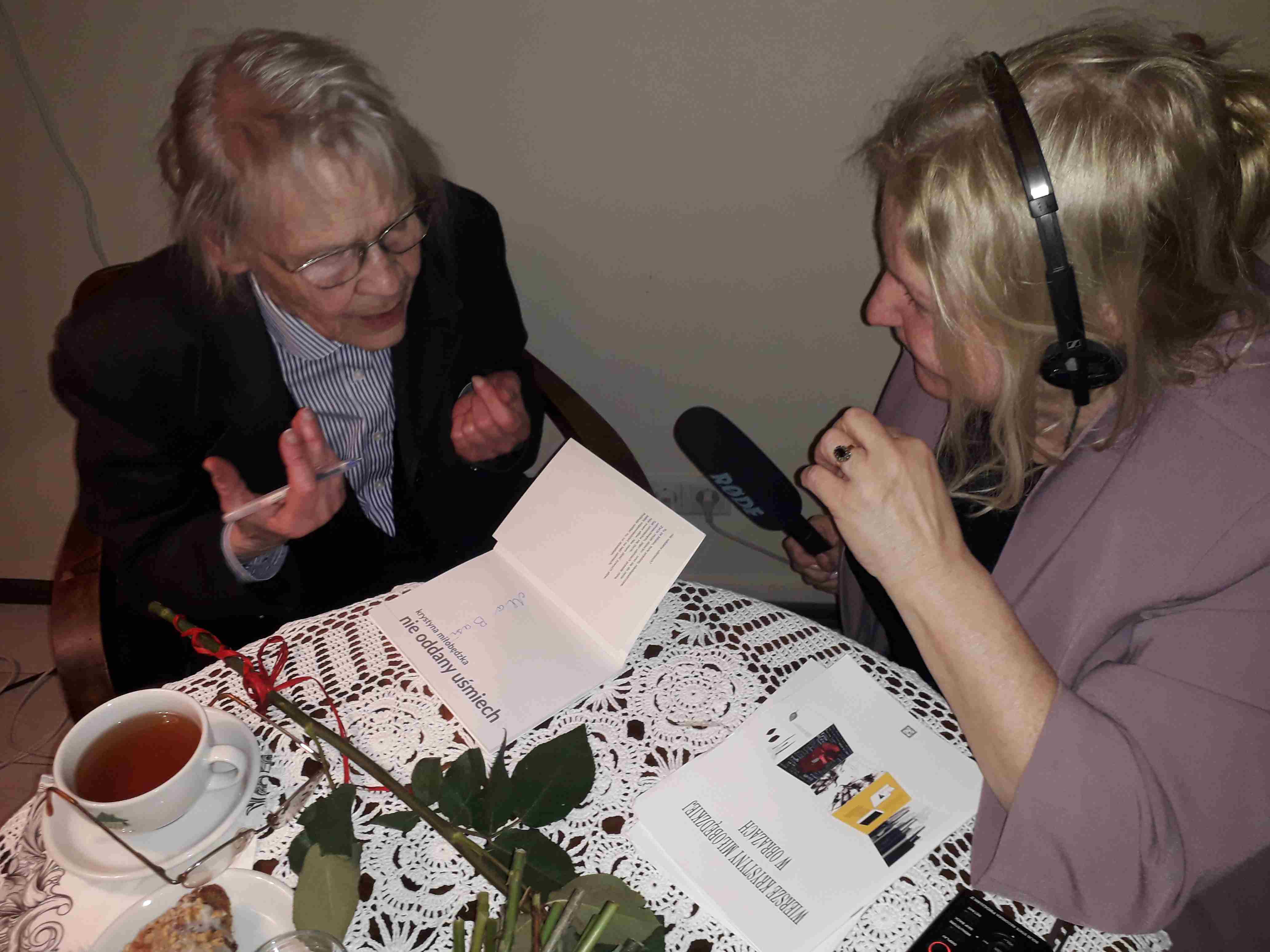 Poetka Krystyna Miłobędzka - Barbara Miczko-Malcher