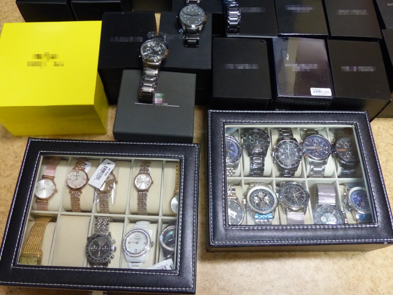 podrobione zegarki - Komenda Powiatowa Policji w Kaliszu