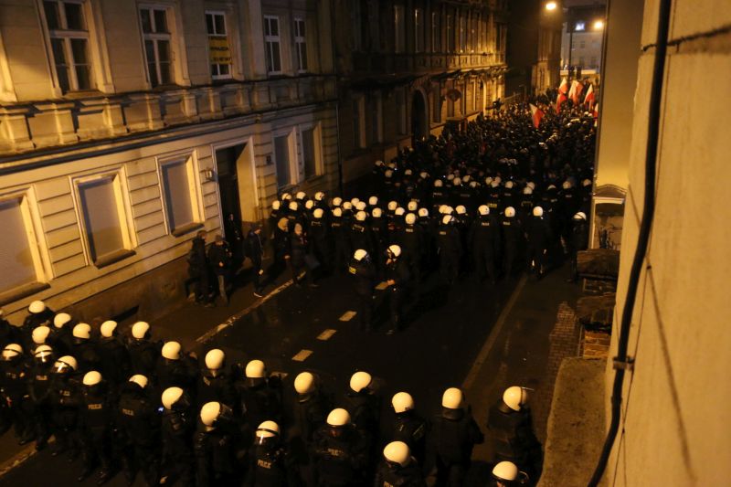 manifestacja strzałowa3 - Tomasz Żmudziński