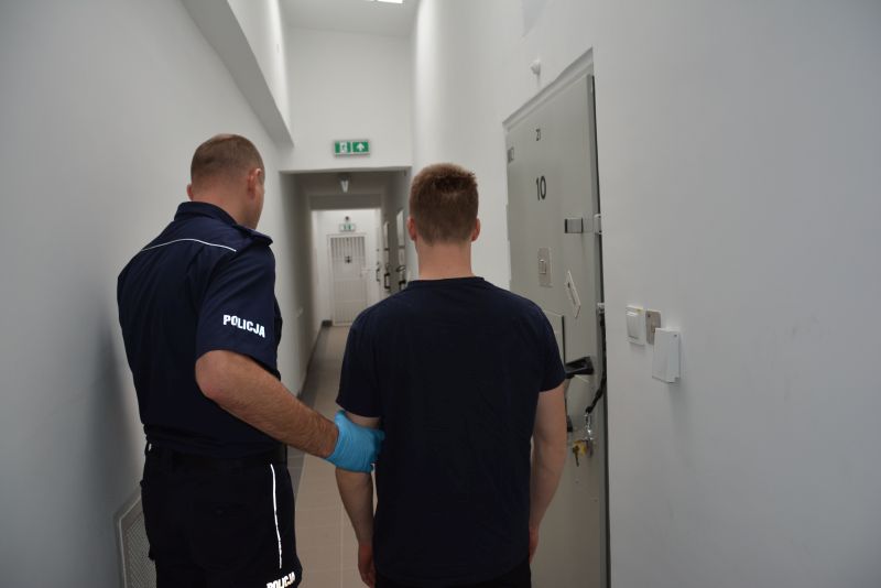 zatrzymany aresztowany złodziej - KMP Konin