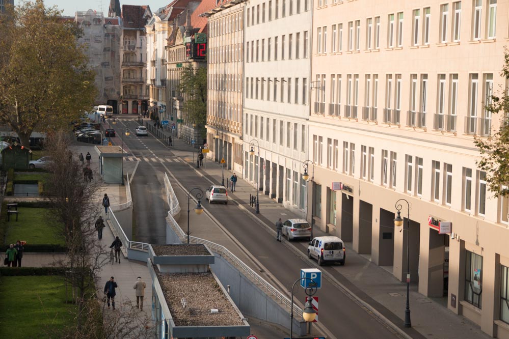 poznań panorama widok plac wolnosci - Leon Bielewicz