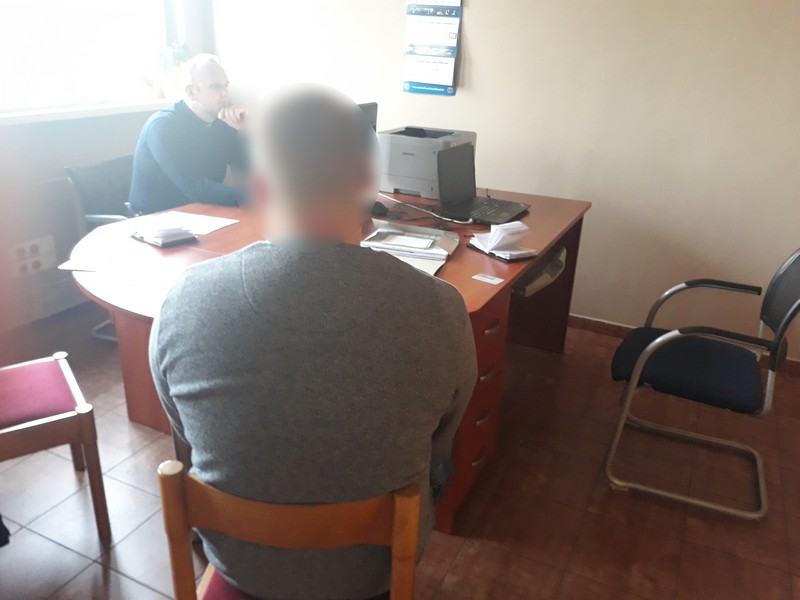 zatrzymany uciekinier pościg - KPP Środa Wielkopolska