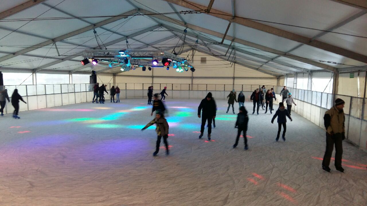 Otwarcie sezonu lodowisko Poznań - Magdalena Konieczna