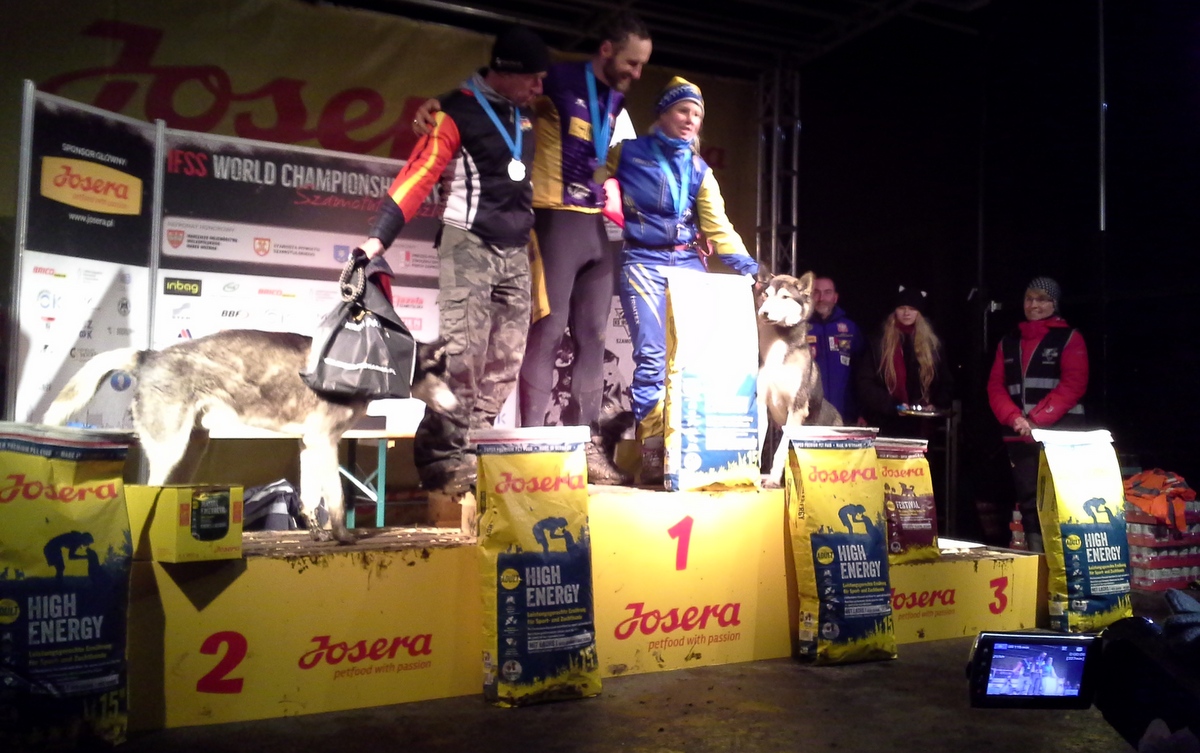 zwycięzca Mistrzostw Świata Psich Zaprzęgów - Andrzej Ciborski