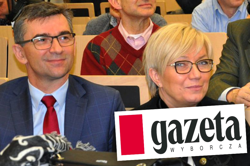 Andrzej i Julia Przyłębscy - (fot. tt/PLinDeutschland)