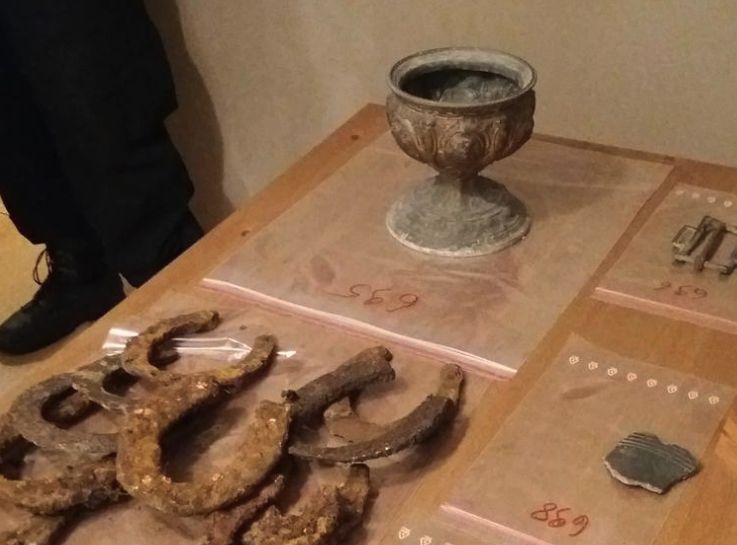 nielegalne wykopaliska - KPP w Wągrowcu