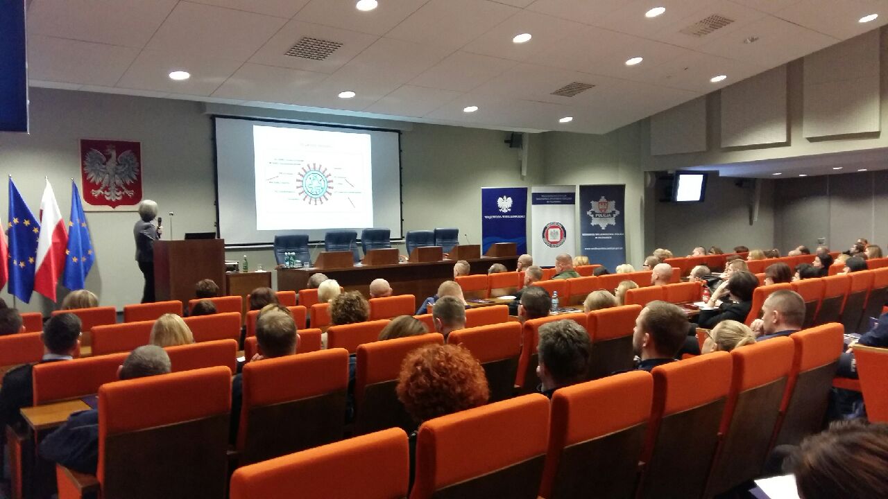 Konferencja Sanepid policja HIV - Magdalena Konieczna