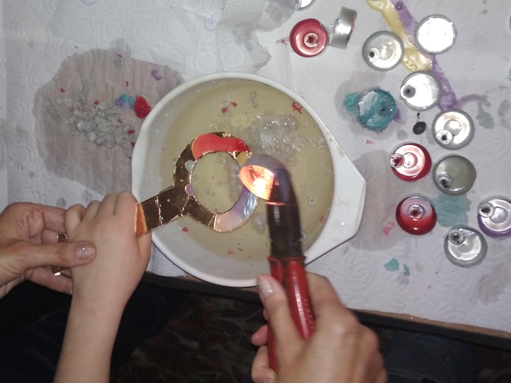 andrzejki wróżby wosk - Leon Bielewicz