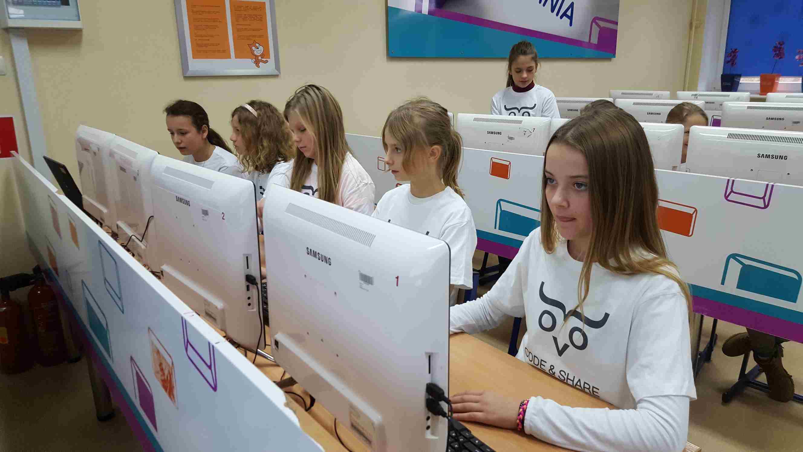 Code & Share dzieci kodują rekord Poznań - Michał Jędrkowiak