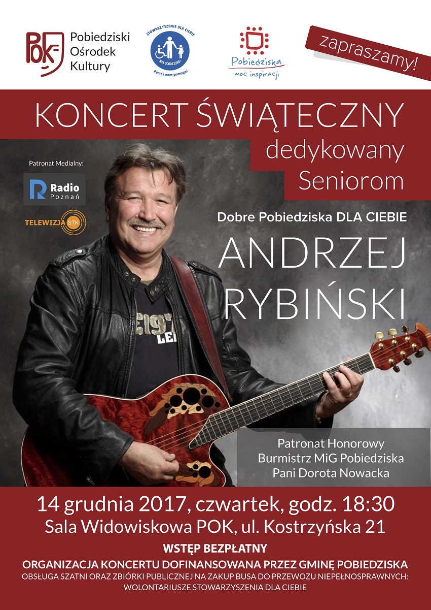 RYBINĚ SKI KONCERT PLAKAT - Materiały prasowe
