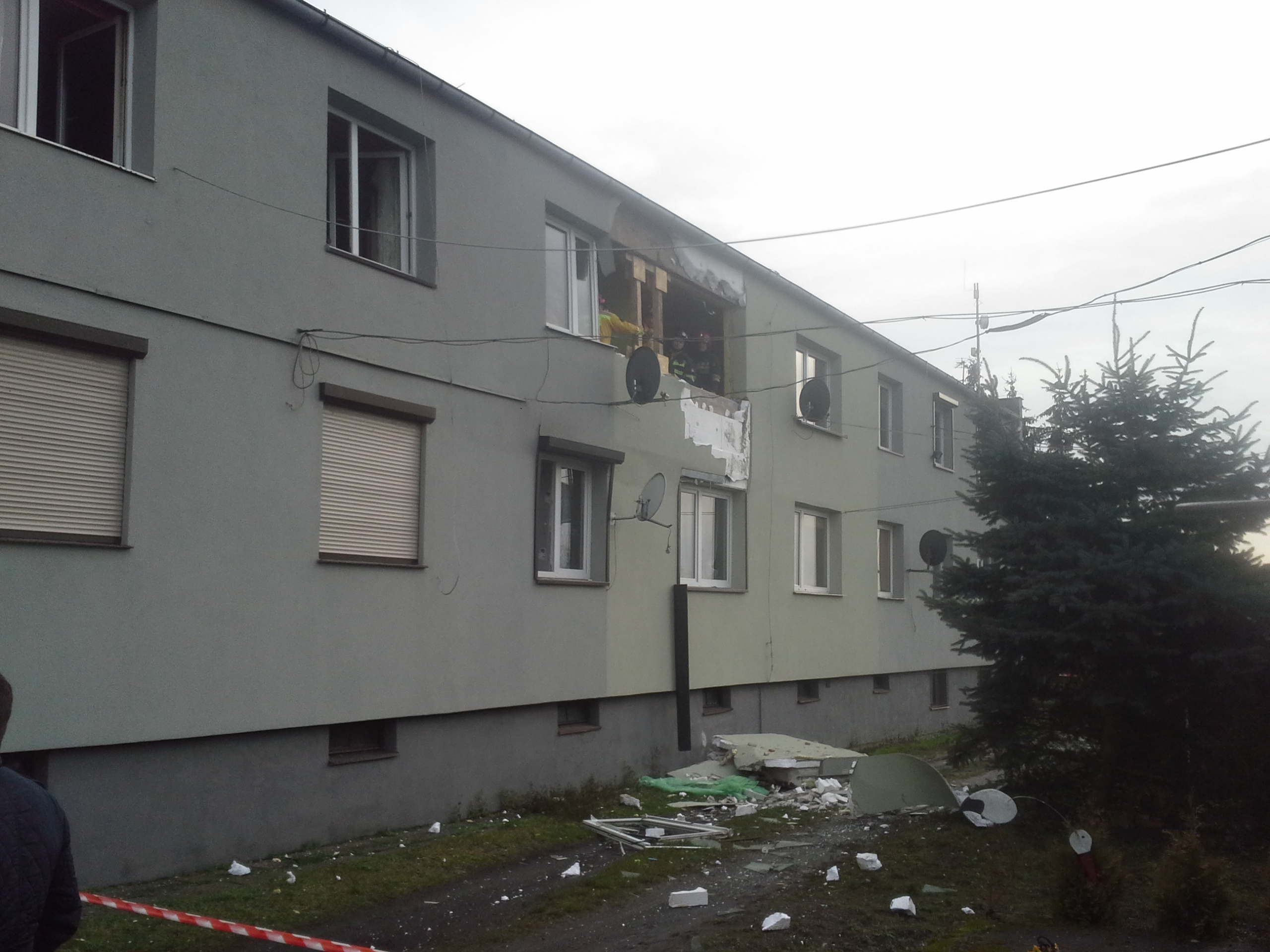 wybuch gazu koninek - Andrzej Ciborski