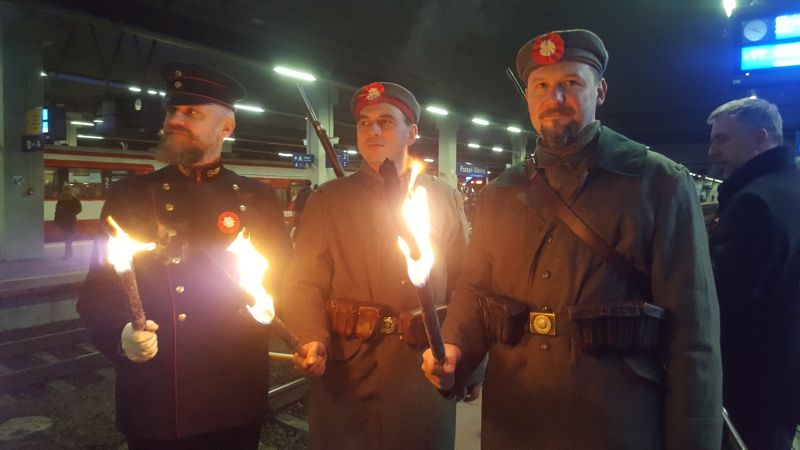 powstaniec pociąg - Michał Jędrkowiak