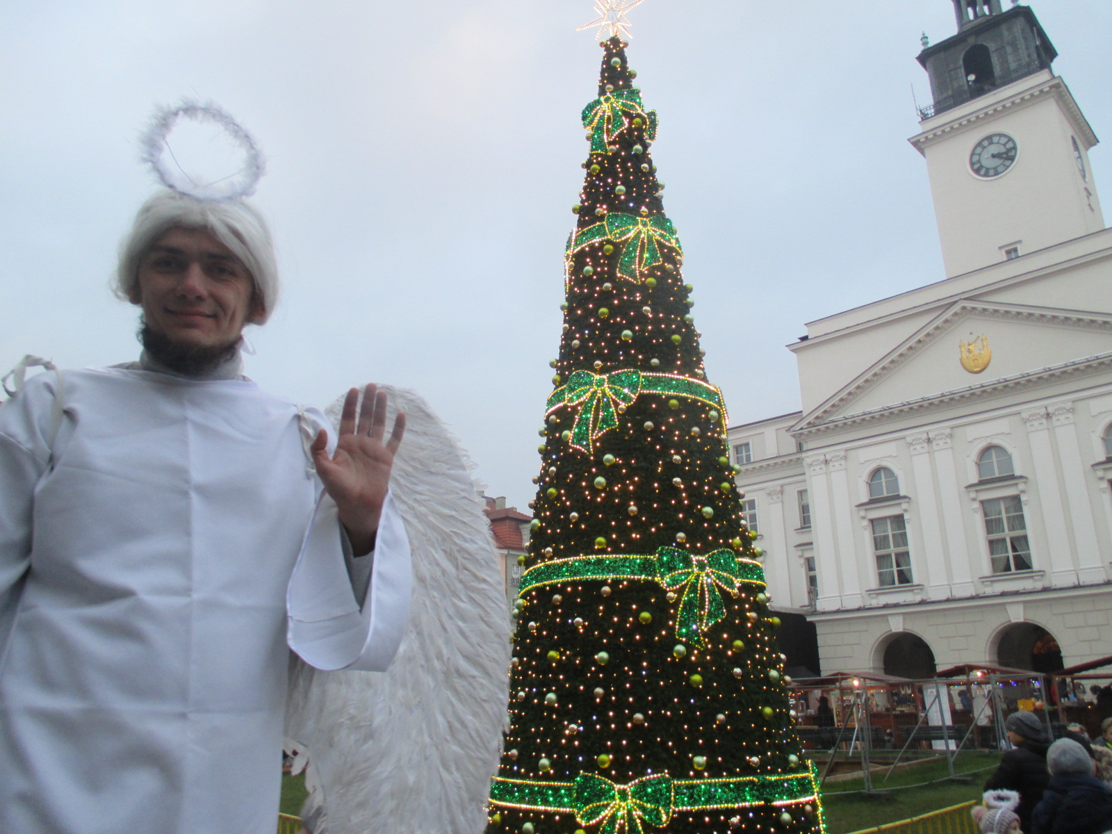 Kalisz rekord aniołowie rynek - Danuta Synkiewicz
