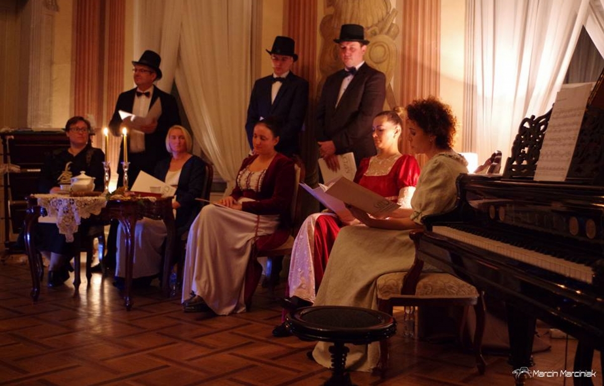 Salonik Literacki u Czarneckich grudzień 2017 - Muzeum Ziemiaństwa w Dobrzycy