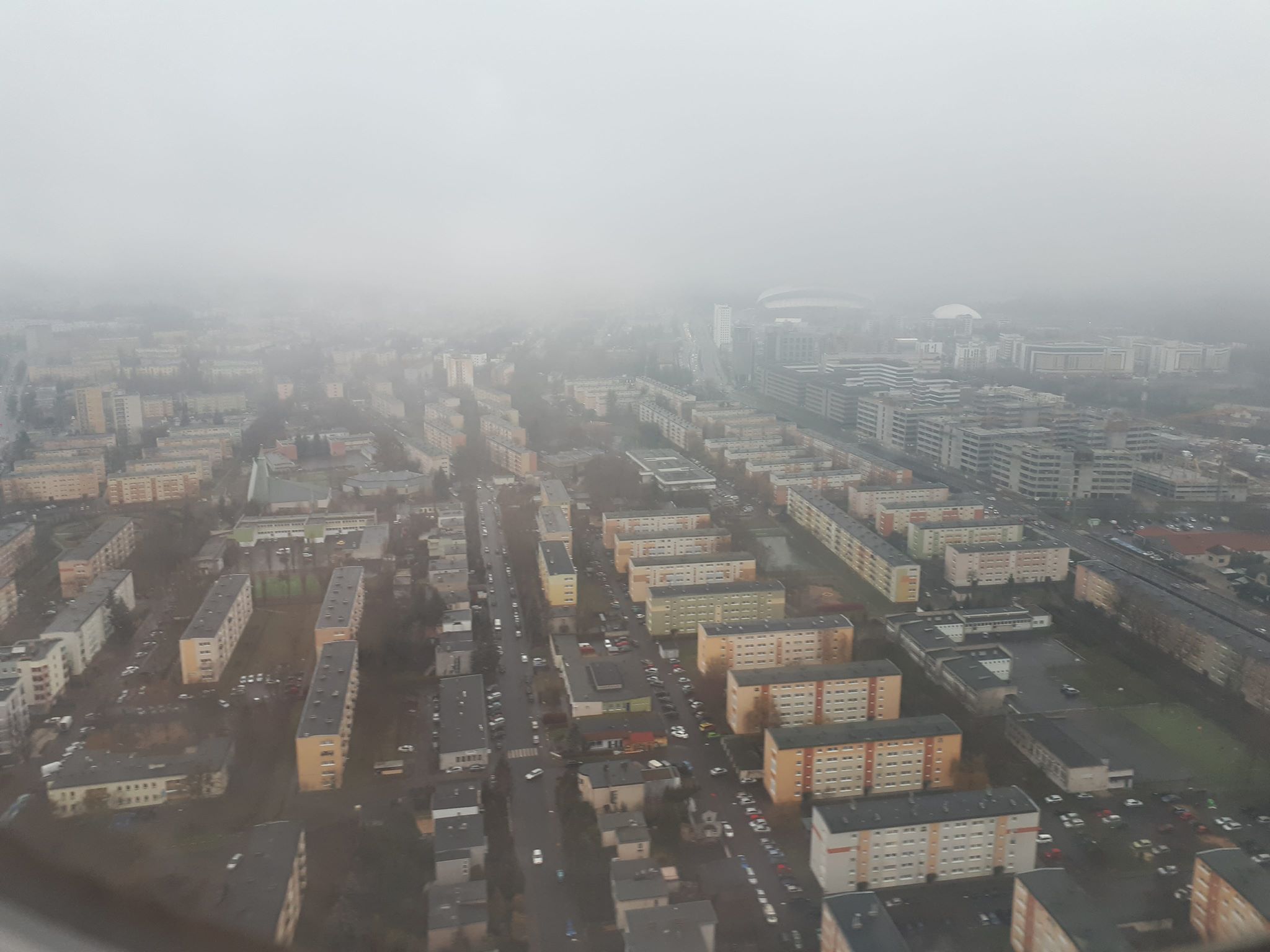 smog nad miastem poznań - Karolina Rej