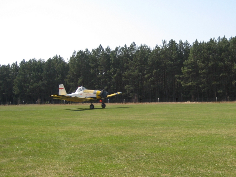Samolot gaśniczy Dromader - Wiesława Pinkowska
