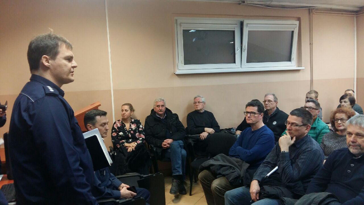 spotkanie z policją strzeszyn grecki - Magda Konieczna