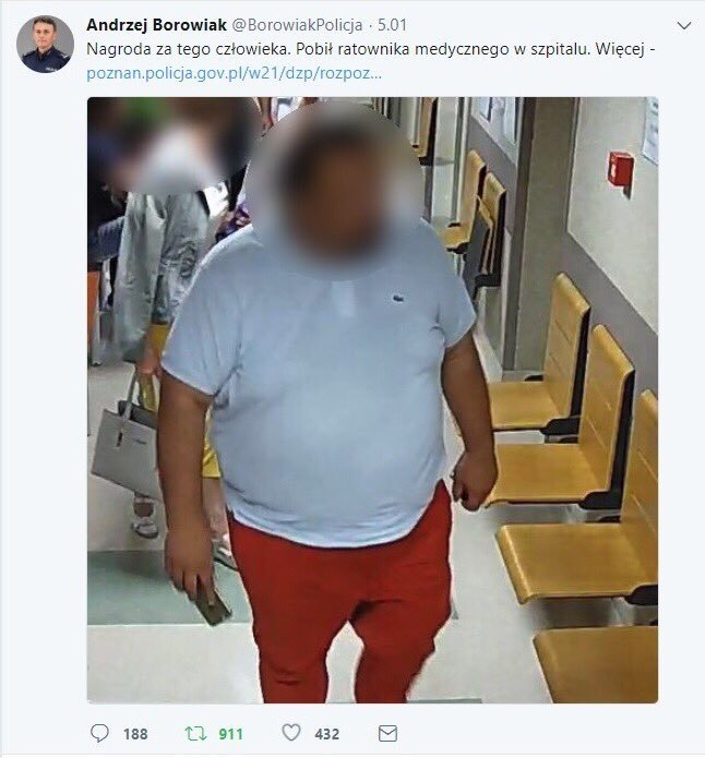 poszukiwany zgłosił się - Andrzej Borowiak Twitter