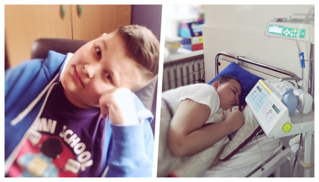 Antoninek pomaga Erykowi - SiePomaga.pl