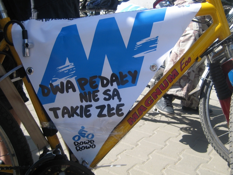 Rowerowy AWF - akcja - Jacek Butlewski