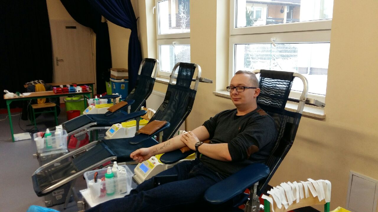 oddawanie krwi - Magdalena Konieczna