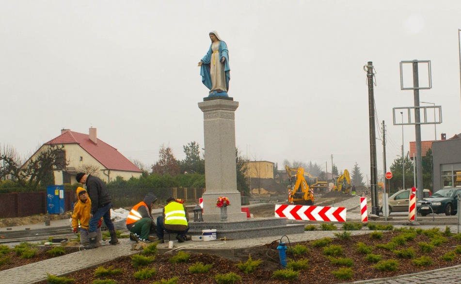 figura marii niepokalanej rondo poznań - Poznańskie Inwestycje Miejskie