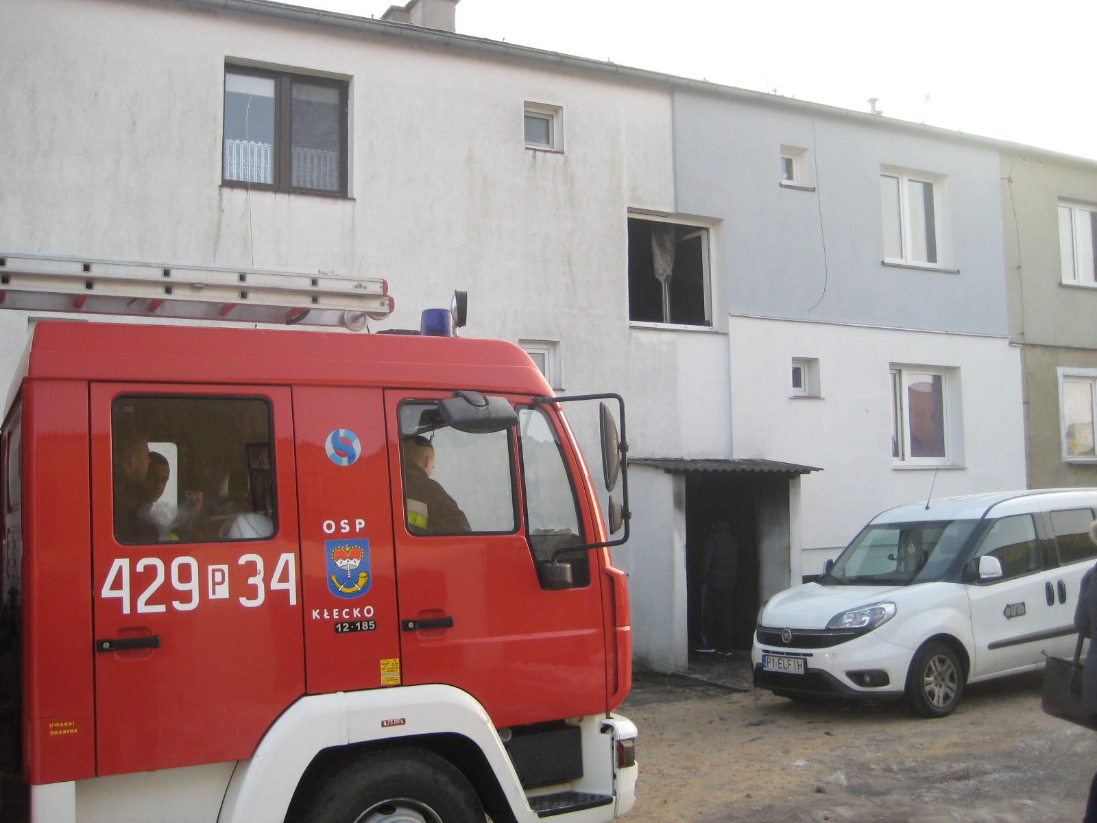 pożar piwnica gorzuchowo - Rafał Muniak