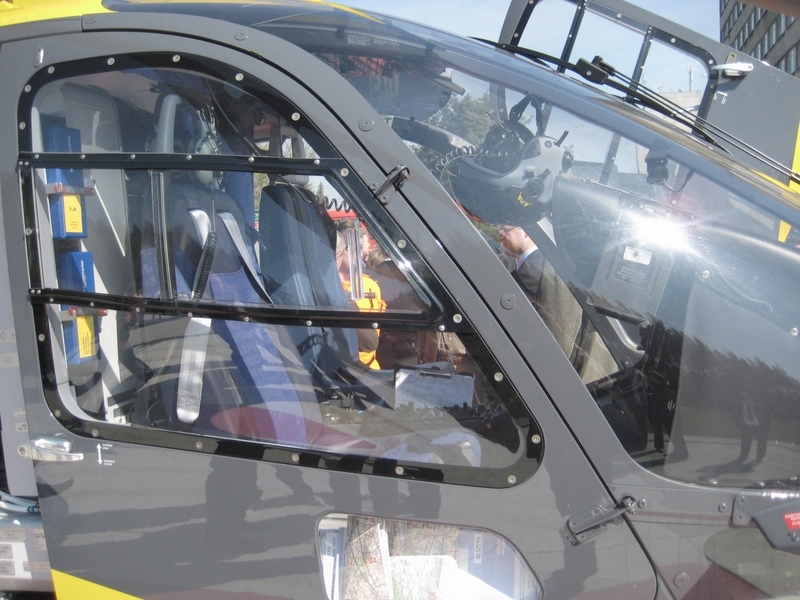 Śmigłowiec ratunkowy, lampy oświetleniowe - Dominik Łabocki