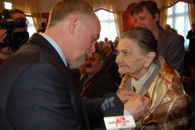 Wręczenie medali zasłużonym - WUW