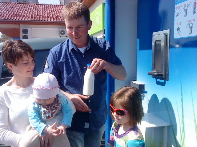 Mlekomat w Konine - Iwona Krzyżak