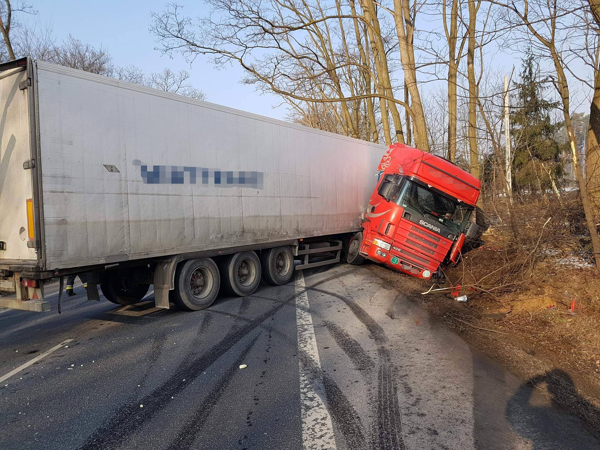 dk5 wypadek - OSP KSRG Śmigiel