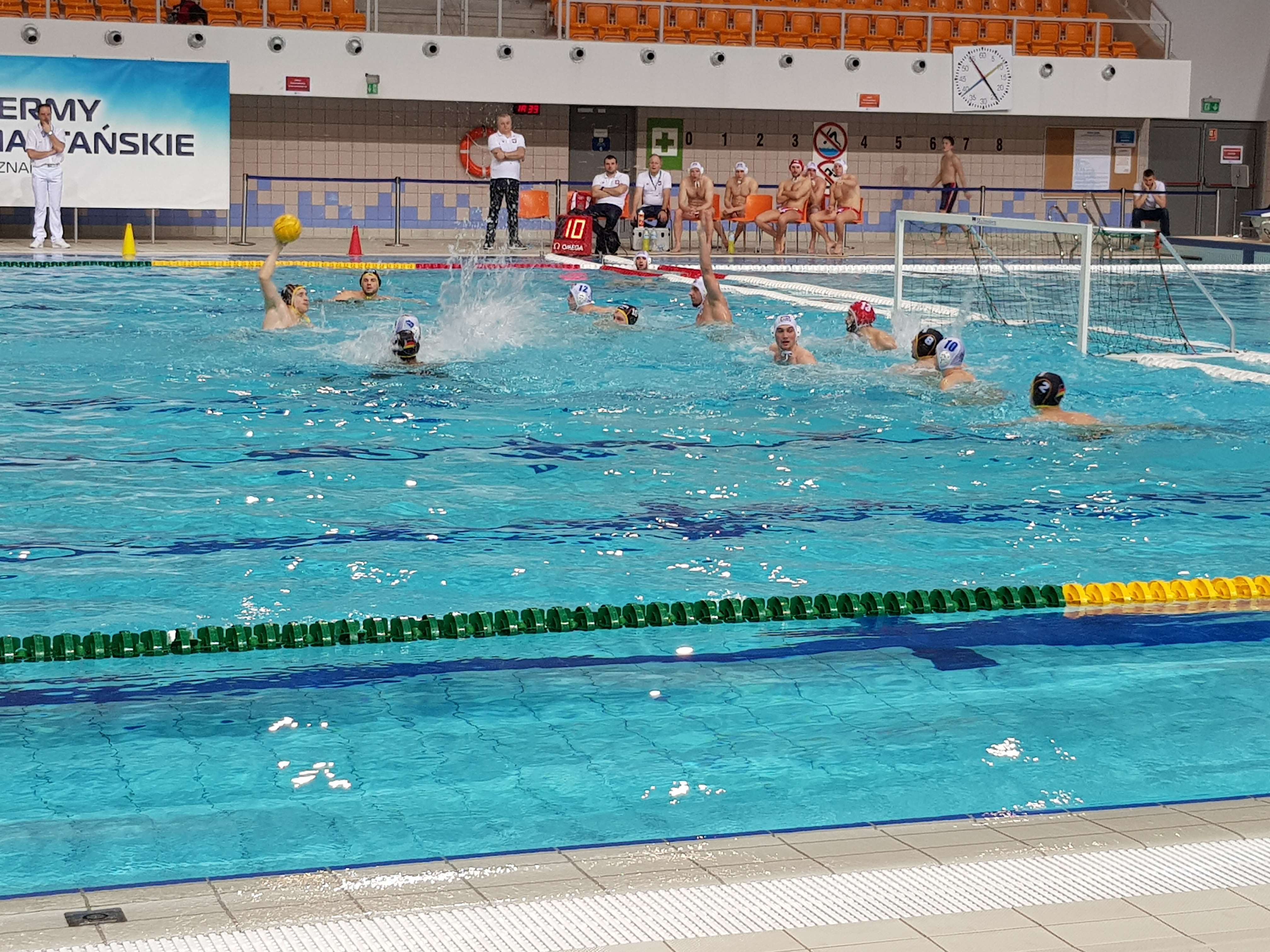 polska niemcy waterpolo piłka wodna - Grzegorz Hałasik