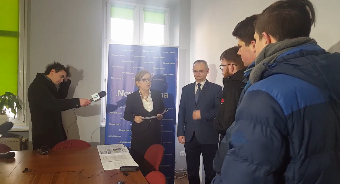 PHK prawica spotkanie 03 - Biuro poselskie Nowoczesnej