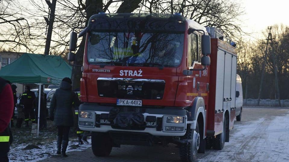OSP Opatówek straż pożarna zbiórka ognisko dla pogorzelców - OSP Opatówek Facebook