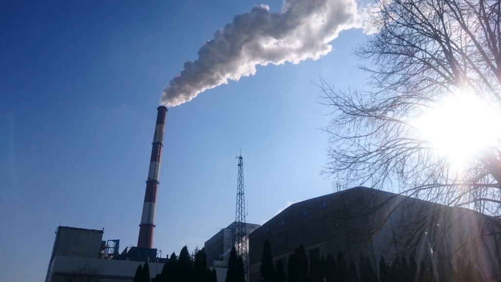 Karalin elektrociepłownia dym  - Wojciech Chmielewski