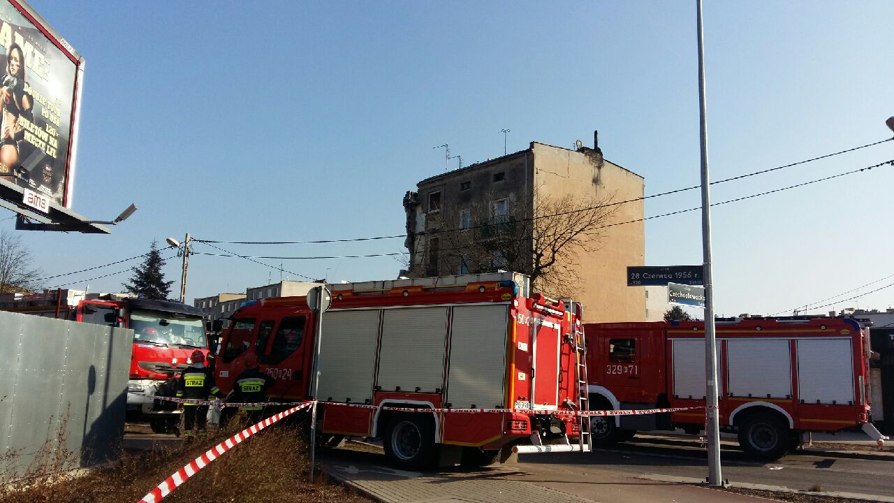wybuch gazu kamienica poznań dębiec - Magdalena Konieczna